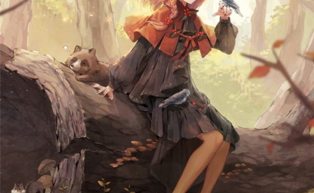 P站画师にわ子(pid1921614)原画插画作品合集动漫高清壁纸