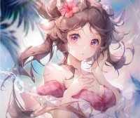 动漫泳装少女壁纸图包原画插画素材同人图合集vol.7