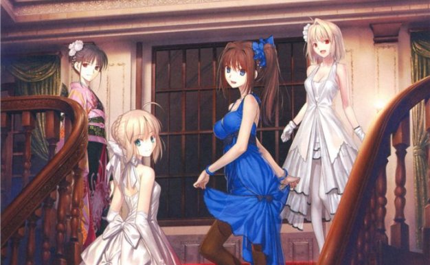 TYPE-MOON型月10周年纪念画集合集图集插画原画壁纸美术图片素材