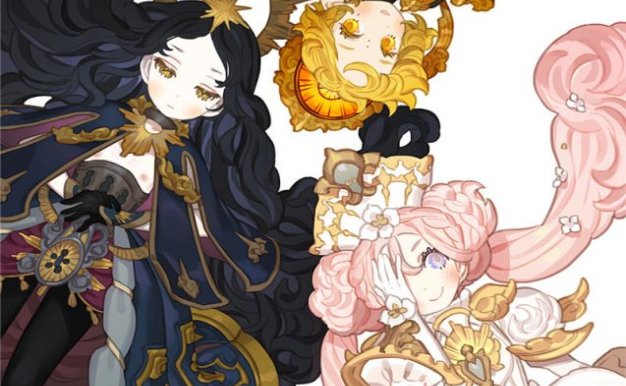 韩国画师Serena CHO Q版软萌游戏角色设计原画插画美术绘画参考