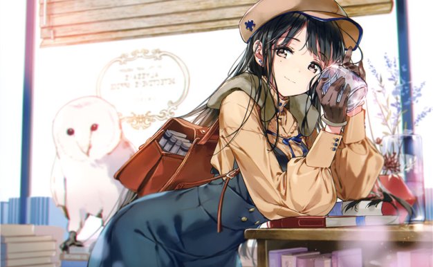 画师Tiv日系校园少女风格原画插画超清壁纸作品合集绘画图片素材