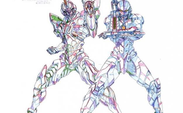 日本机甲画师牟田口裕基机械设计线稿原稿画集线稿图例图片素材