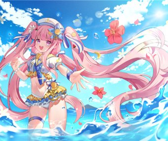 【专题】动漫泳装少女壁纸图包原画插画素材同人图合集vol.9