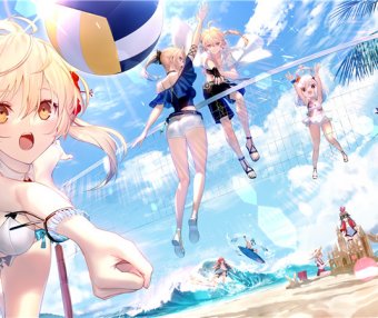 【专题】动漫泳装少女壁纸图包原画插画素材同人图合集vol.10