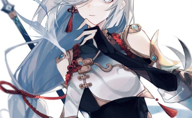 申鹤同人图集插画超清壁纸原神人物p站原画高清图片素材美术资料