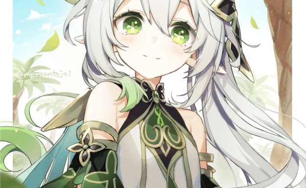 草神纳西妲4K超清图集高清壁纸原画游戏插画原神相关图片素材合集