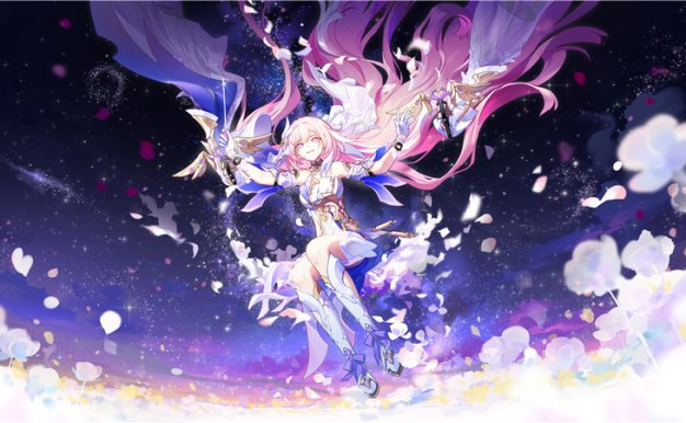 爱莉希雅图集插画人物原画崩坏3高清图片4K超清壁纸素材美术资料