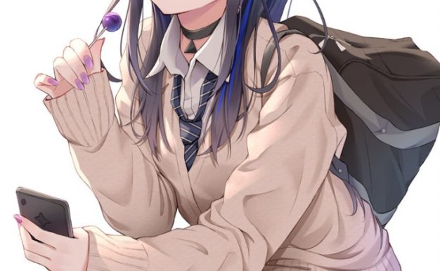 动漫日系泡泡袜女生少女主题图集插画原画高清壁纸绘画图片素材