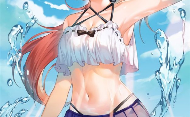 【专题】动漫泳装少女壁纸图包原画插画素材同人图合集vol.12