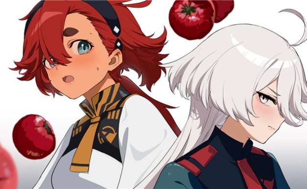 动漫水星的魔女图集同人插画高清壁纸原画人物图片素材美术资料