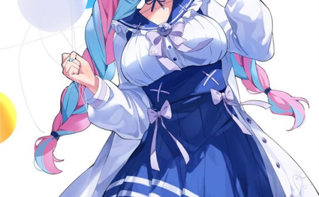 P站画师はな森虚拟主播人物同人插画原画美术画集图片素材作品集