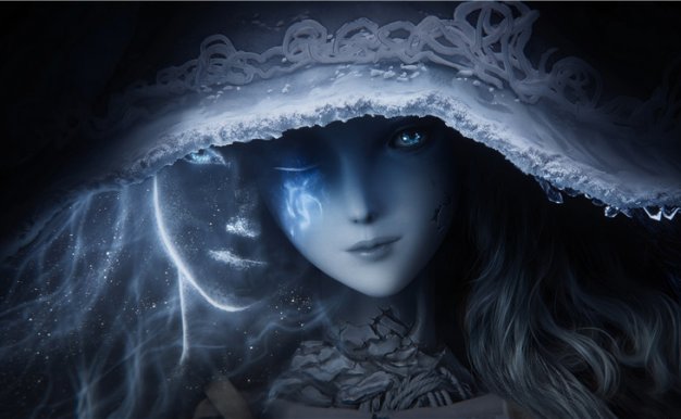 魔女菈妮艾尔登法环角色人物同人插画高清壁纸原画图集图片素材集