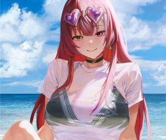 【专题】动漫泳装少女壁纸图包原画插画素材同人图合集vol.14