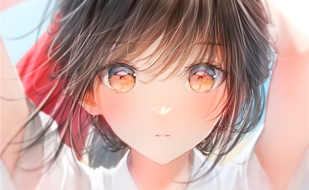 日本画师jizell清纯初恋感少女插画图集人物壁纸美术作品原画图片