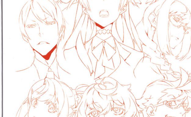 动漫羁绊者人物场景设定集动画三视图设计资料画集图片原画素材