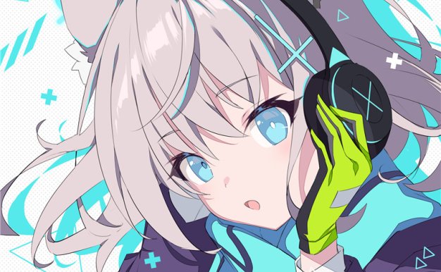 砂狼白子高清壁纸图集插画原画超清画集蔚蓝档案碧蓝档案图片素材