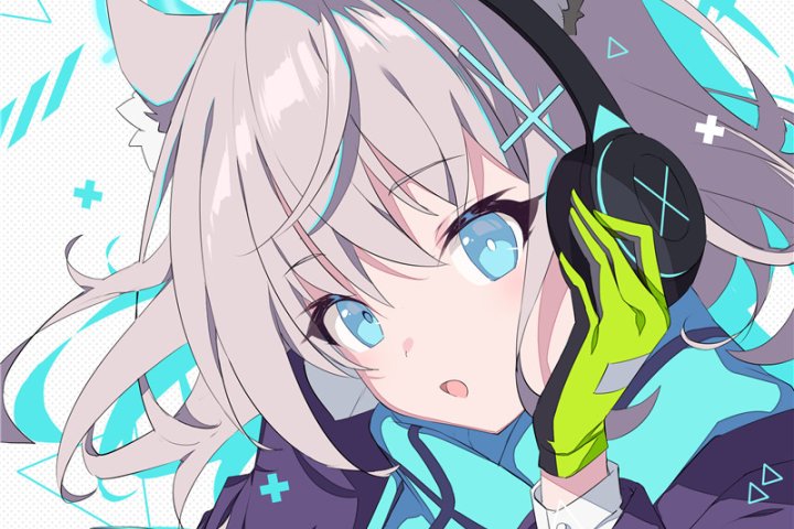 砂狼白子高清壁纸图集插画原画超清画集蔚蓝档案碧蓝档案图片素材 – ACG图包网