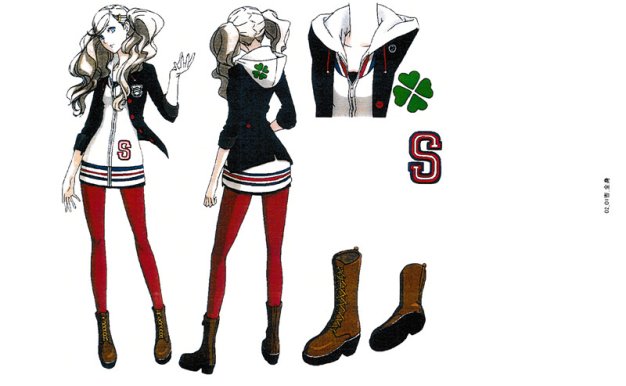 动画版女神异闻录5过场动画+动画资料设定线稿集[102P]