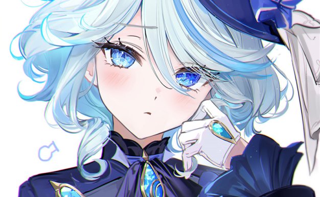 原神芙宁娜芙卡洛斯超清壁纸立绘p站pixiv图集4k原画插画图片素材[2238P]