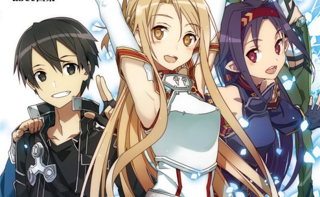 日本画师abec刀剑神域画册2册合集