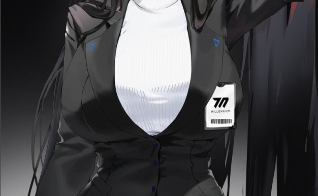 调月莉音蔚蓝档案角色理绪插画原画p站二创高清壁纸画册图片素材