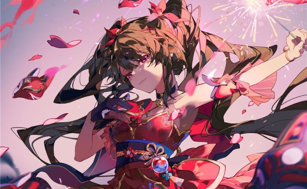 花火星穹铁道角色立绘高清壁纸海报2K4K画集原画插画美术图片素材