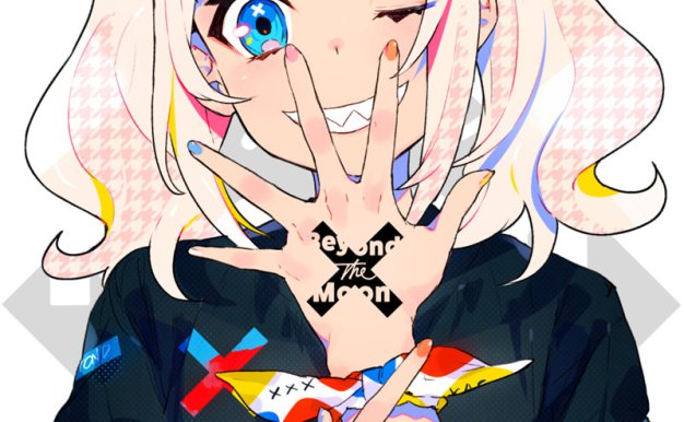 辉夜月虚拟主播人物图集壁纸原画插画p站图片素材美术绘画资料(第二期)