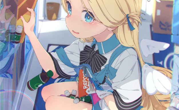 蔚蓝档案碧蓝档案高清壁纸图集p站原画插画游戏图片素材美术资料(第二期)