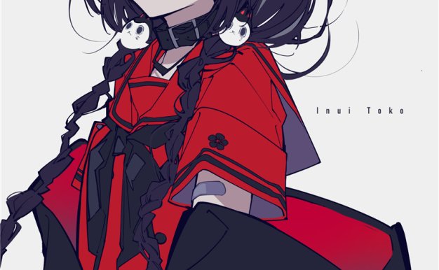 日本画师望月けい日系平涂原画插画作品合集视频过程美术临摹资料(截止2024.03.23)