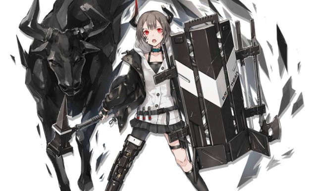 画师neco原画插画作品图集壁纸重兵装型女子高生画册画集图片素材(截止2024.03.23)