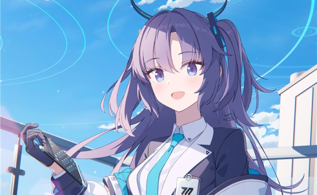 蔚蓝档案角色早濑优香高清壁纸图集原画插画官方立绘海报图片素材