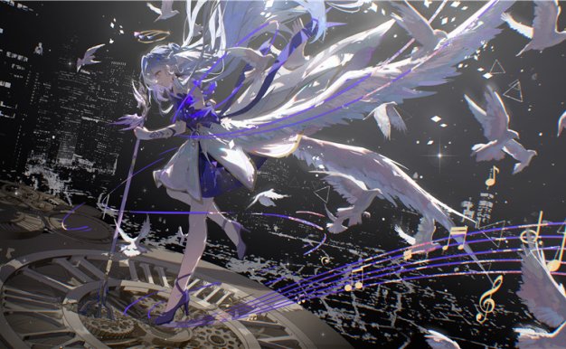 知更鸟立绘原画插画p站高清壁纸海报崩坏星穹铁道游戏图片素材集