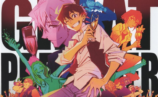 动漫大欺诈师BD特典附带画集人物场景插画原画CG壁纸画册图片素材