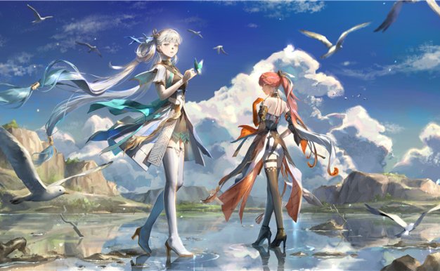 鸣潮角色今汐全身立绘4K8K超清壁纸游戏海报画集原画插画图片素材