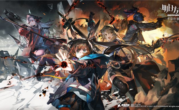 游戏明日方舟p站pixiv超清原画4K8K高清壁纸插画海报图集图片素材(二期更新)