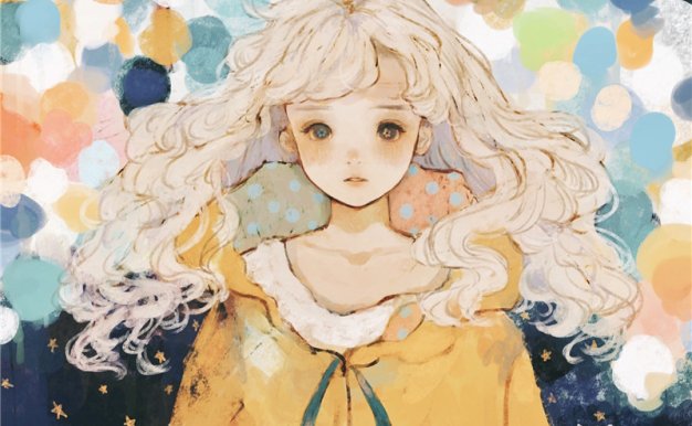 日本画师orie梦幻淡雅插画原画作品壁纸合集美术绘画临摹参考资料(二期更新)