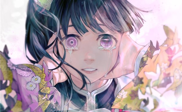 鬼灭之刃角色栗花落香奈乎图集原画插画二次元壁纸CG美术图片素材[730P-1.47G](二期更新)