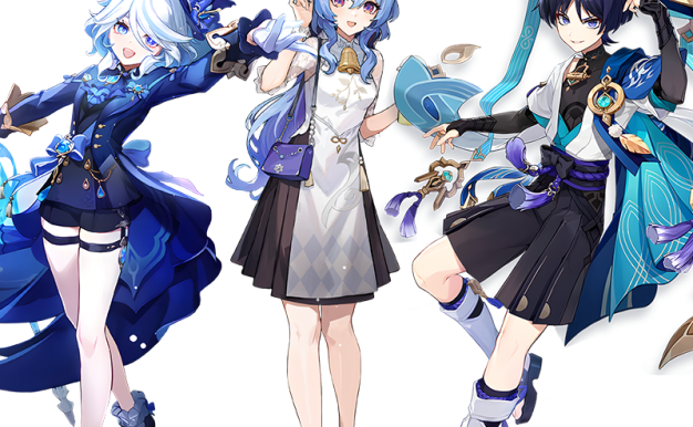 原神全角色立绘包高清全身免抠PNG动漫立牌周边免扣设计素材合集(随版本更新)