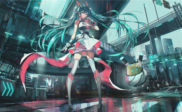 P站初音未来MIKU收藏量前1000精美图集超清壁纸插画原画图片素材[2163P-3.74G](二期更新)