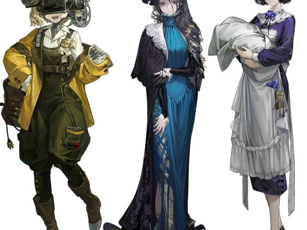 重返未来1999全角色立绘包高清全身免抠PNG动漫立牌免扣设计素材