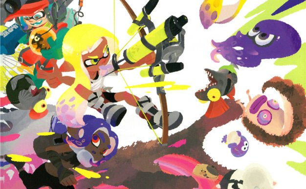 游戏喷射战士系列官方艺术设定集1-3合集美术画集画册图片素材[963P-2.8G]