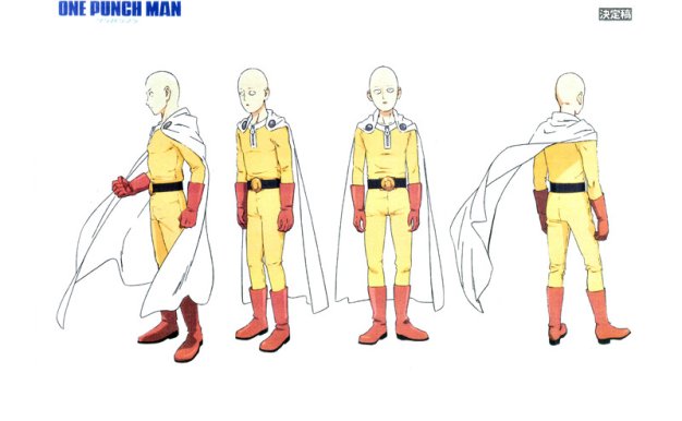 动漫一拳超人动画设定资料集画集角色原稿线稿图片素材美术资料[49P-81.5M]