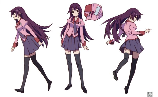 动漫化物语动画设定集资料画集线稿原稿画集三视图美术图片素材[3336P-8.46G]