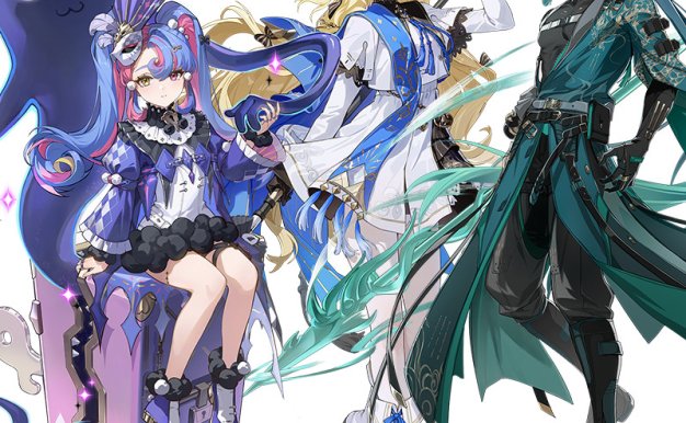 鸣潮全角色立绘包高清全身免抠PNG动漫立牌周边免扣设计素材合集