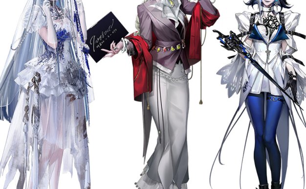 无期迷途全角色立绘包高清全身免抠PNG动漫立牌免扣游戏设计素材