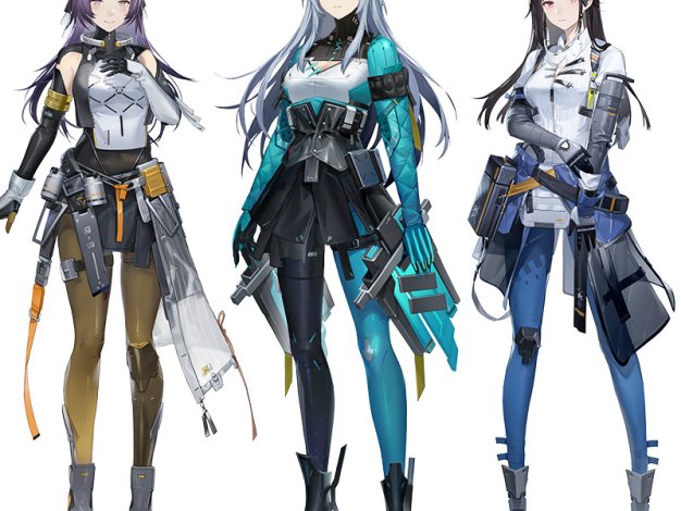 尘白禁区全角色立绘包高清全身免抠PNG动漫立牌免扣游戏设计素材