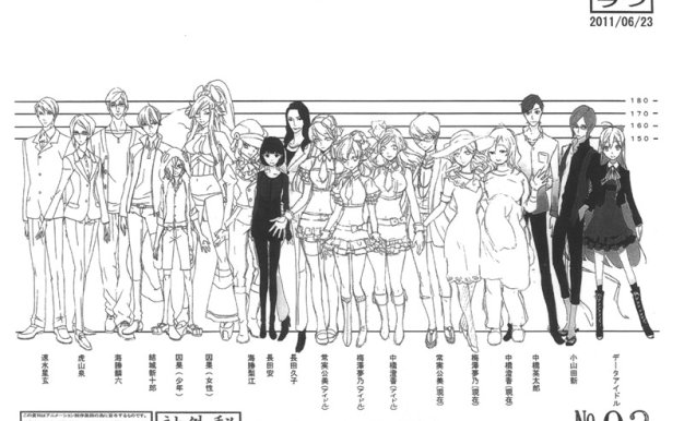 动漫UN-GO设定集角色三视图画集动画人设场景线稿美术设计资料[264P-622M]