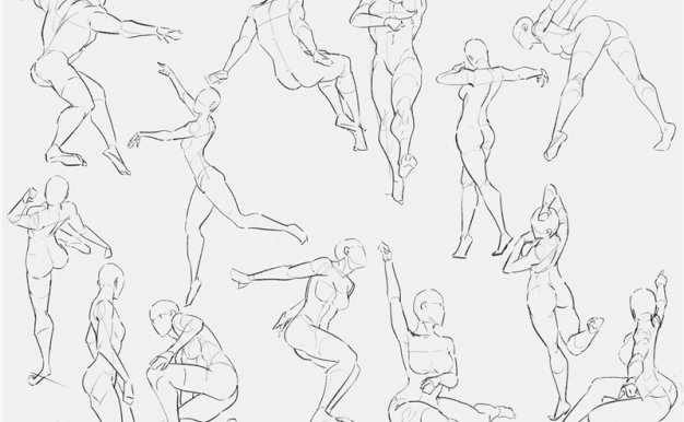 画师mumyouki人体结构姿势手势特写动物结构绘画设计美术临摹线稿[2014P-1.4G]