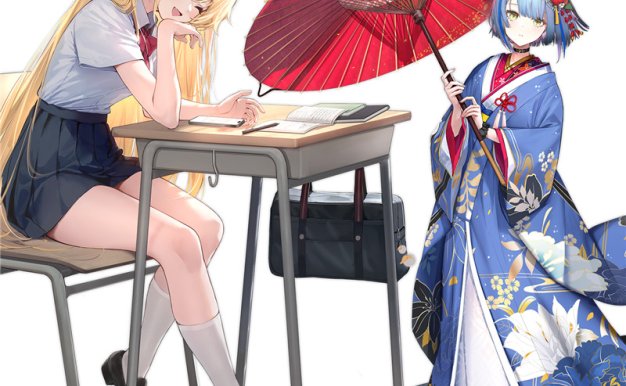 碧蓝航线全角色立绘高清全身免抠PNG动漫立牌周边免扣设计素材集