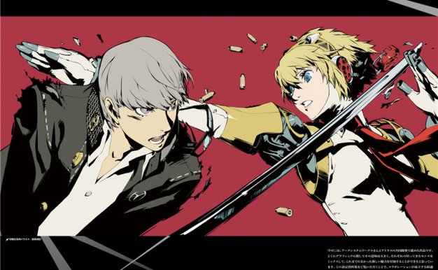 女神异闻录4原画P4公式设定集艺术集CG角色设计游戏资料图集素材[1773P-2.79G]